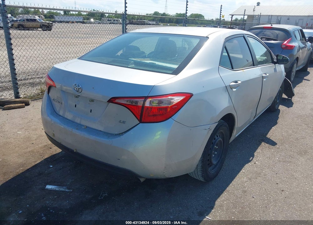 2019 TOYOTA COROLLA LE VIN: 5YFBURHEXKP886306