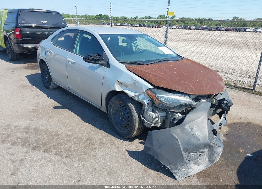 2019 TOYOTA COROLLA LE VIN: 5YFBURHEXKP886306