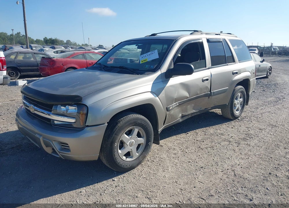 2003 CHEVROLET TRAILBLAZER LS VIN: 1GNDT13S832142706