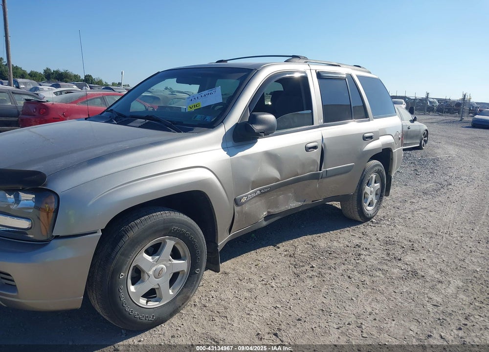 2003 CHEVROLET TRAILBLAZER LS VIN: 1GNDT13S832142706