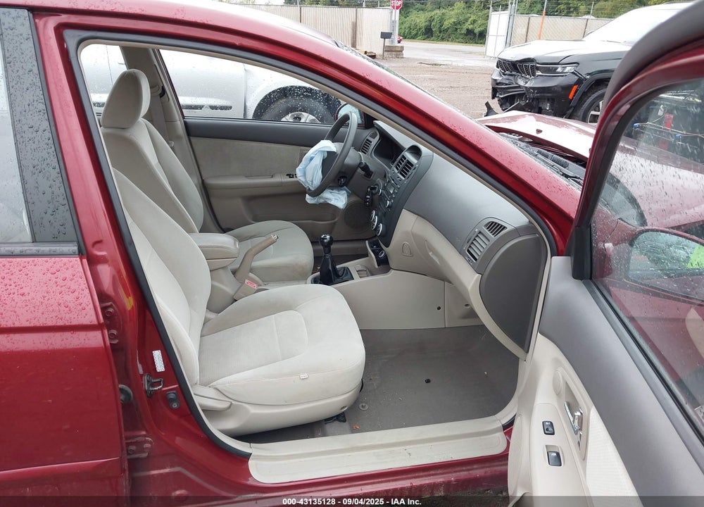 2007 KIA SPECTRA EX VIN: KNAFE121175382993