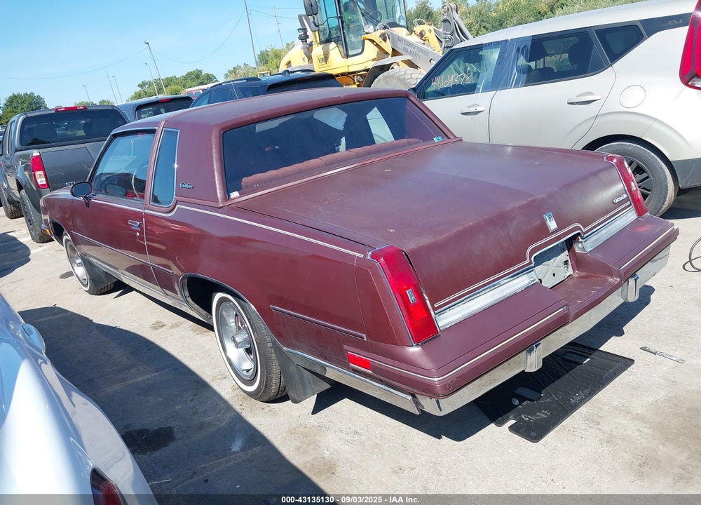 1984 OLDSMOBILE CUTLASS SUPREME VIN: 1G3AR47A4EM461329