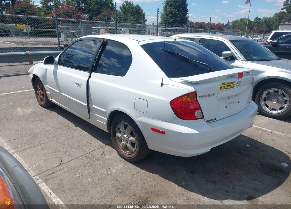 2005 HYUNDAI ACCENT VIN: KMHCG35C65U350516