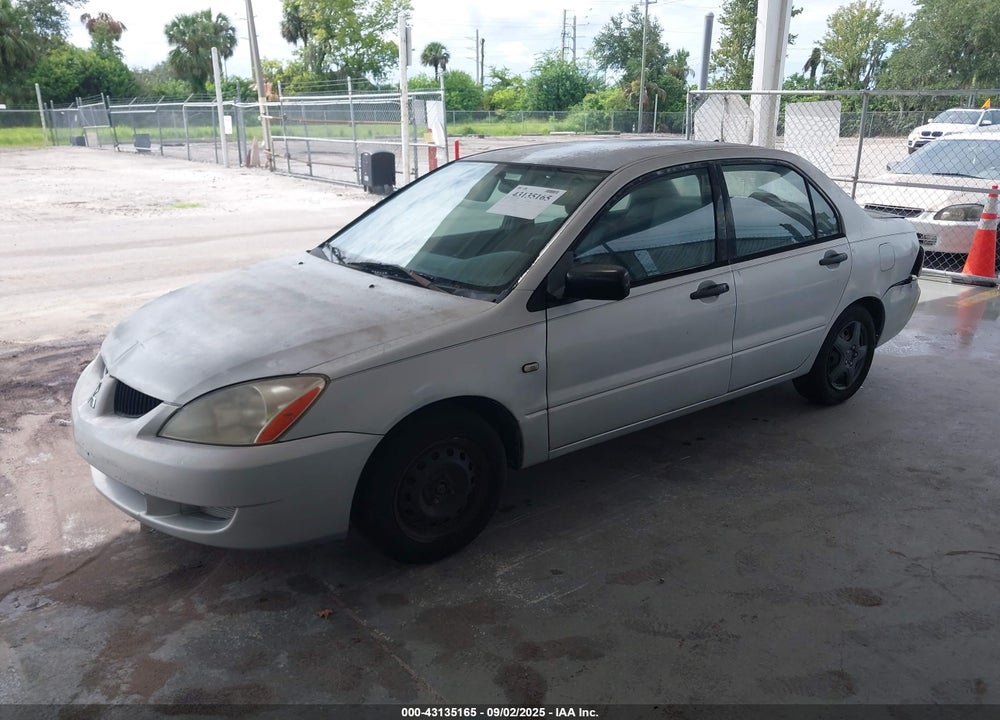2004 MITSUBISHI LANCER ES VIN: JA3AJ26E84U024382