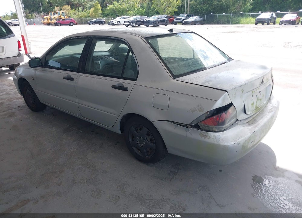 2004 MITSUBISHI LANCER ES VIN: JA3AJ26E84U024382