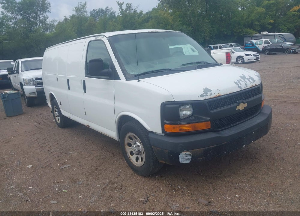 2012 CHEVROLET EXPRESS 1500 WORK VAN VIN: 1GCSGAFX8C1107049
