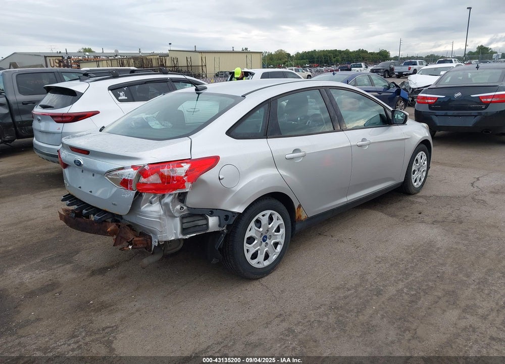 2012 FORD FOCUS VIN: 1FAHP3F24CL249483