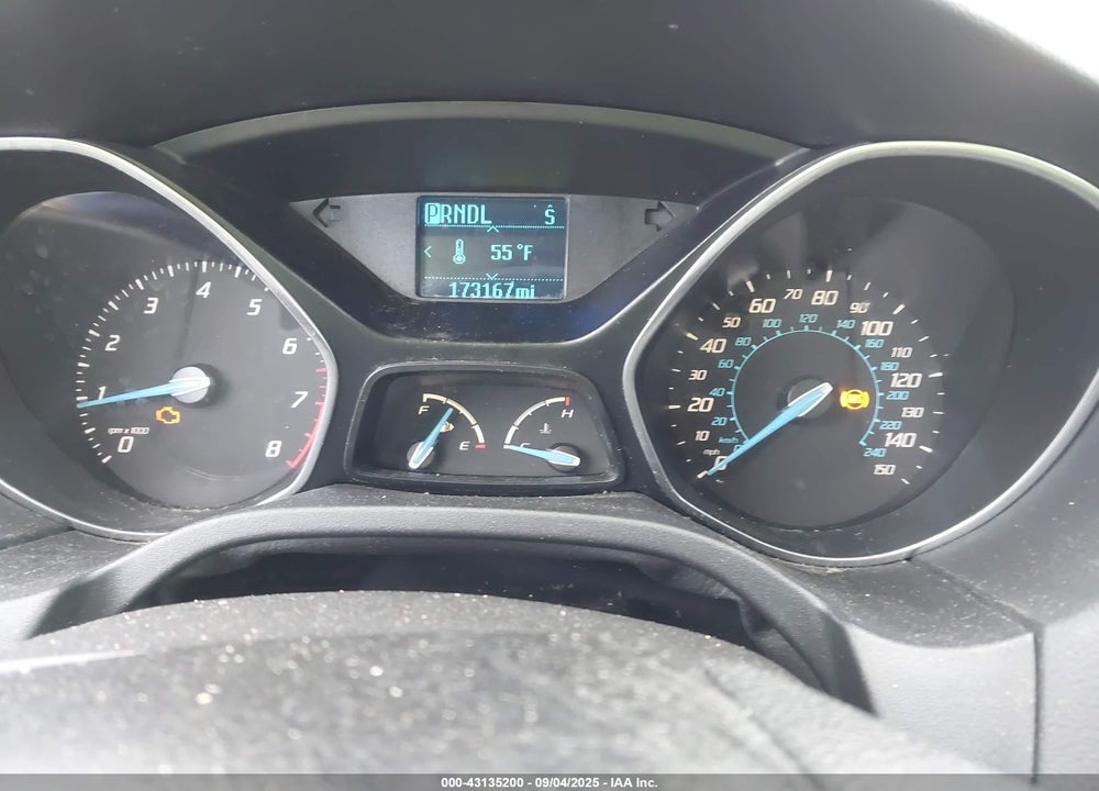 2012 FORD FOCUS VIN: 1FAHP3F24CL249483