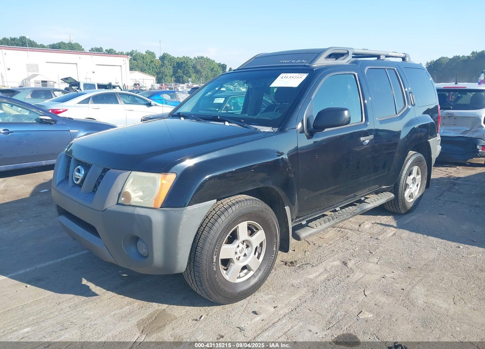 2008 NISSAN XTERRA S VIN: 5N1AN08U38C512208