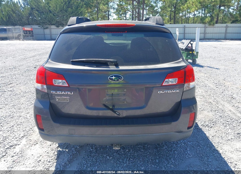2012 SUBARU OUTBACK VIN: 4S4BRCCC3C3240681