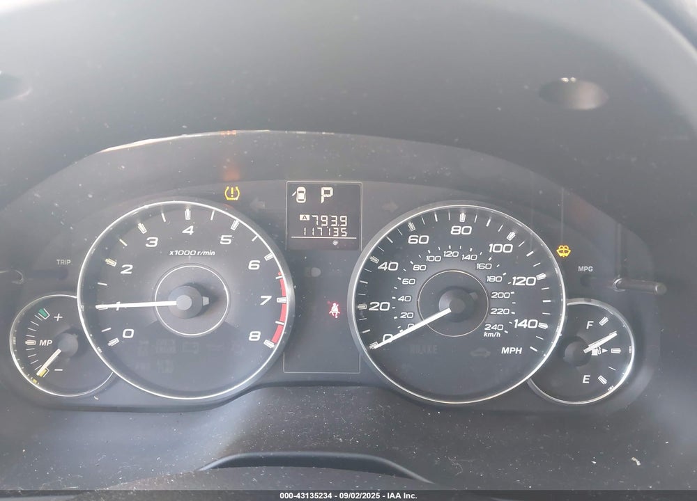2012 SUBARU OUTBACK VIN: 4S4BRCCC3C3240681