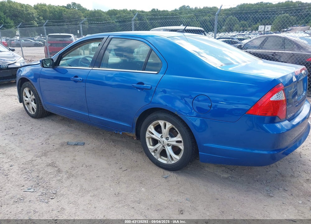 2012 FORD FUSION VIN: 3FAHP0HA5CR381785