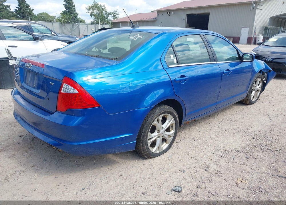 2012 FORD FUSION VIN: 3FAHP0HA5CR381785