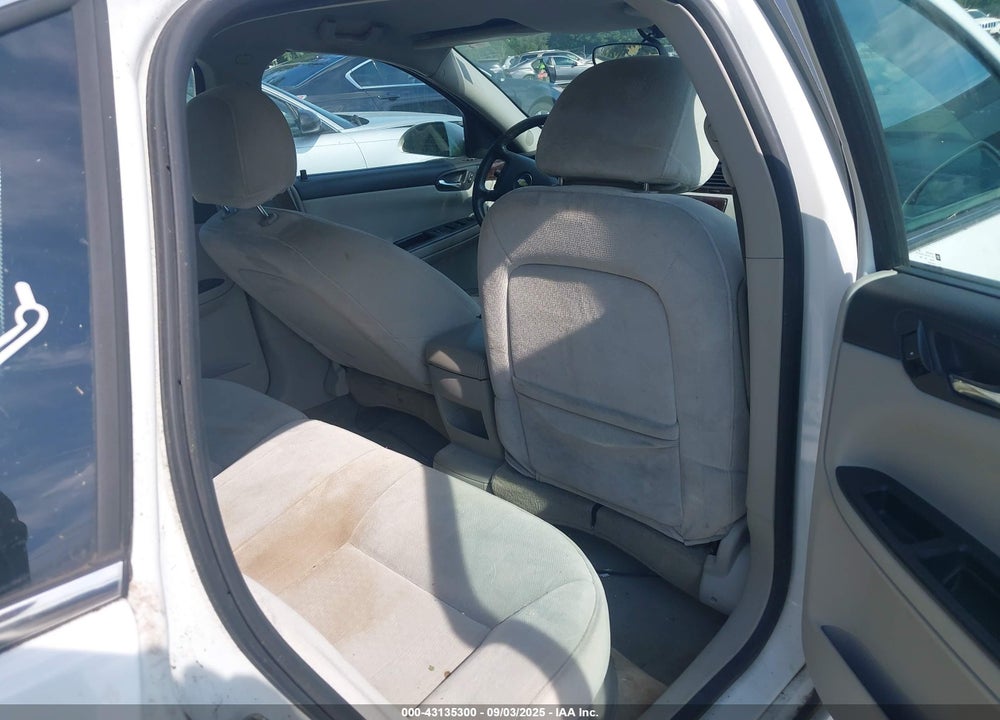 2012 CHEVROLET IMPALA VIN: 2G1WG5E3XC1296216