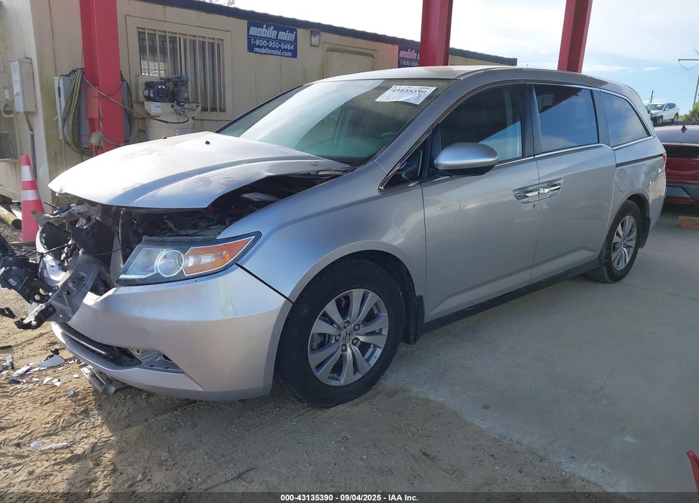 2015 HONDA ODYSSEY EX-L VIN: 5FNRL5H62FB105556
