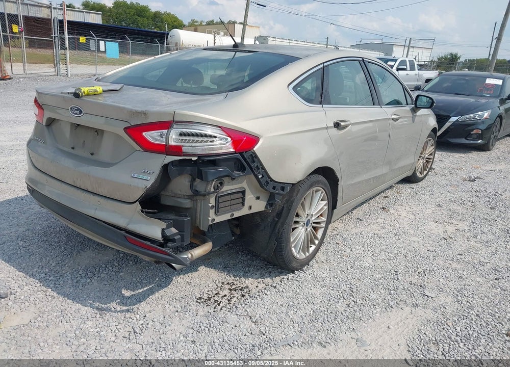 2015 FORD FUSION SE VIN: 3FA6P0HDXFR150516