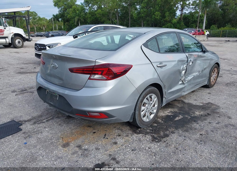 2020 HYUNDAI ELANTRA VIN: 5NPD74LF3LH552636