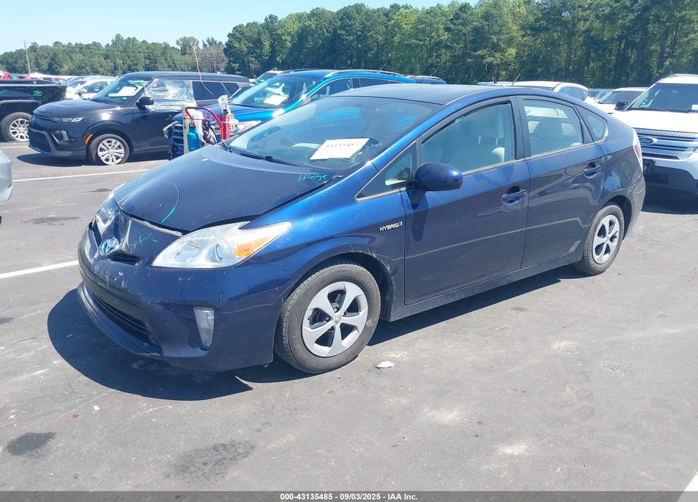 2014 TOYOTA PRIUS VIN: JTDKN3DU9E1837596