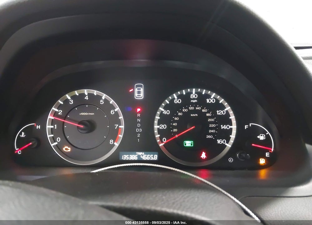 2009 HONDA ACCORD VIN: 1HGCP267X9A161084