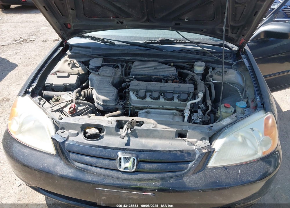 2003 HONDA CIVIC LX VIN: 2HGES165X3H611079