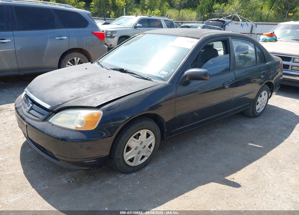 2003 HONDA CIVIC LX VIN: 2HGES165X3H611079
