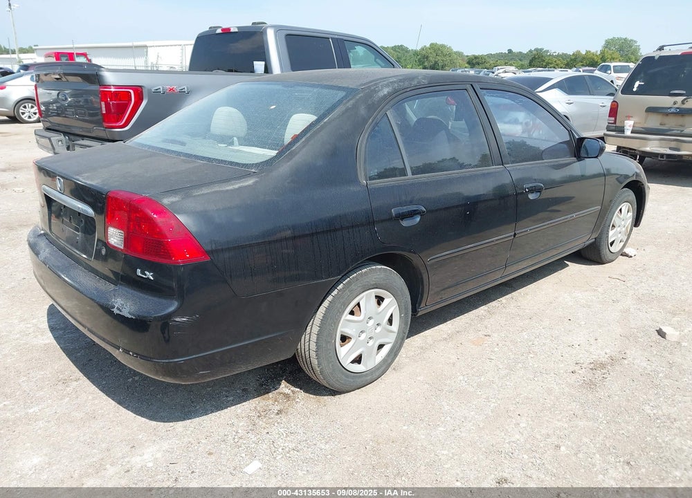2003 HONDA CIVIC LX VIN: 2HGES165X3H611079