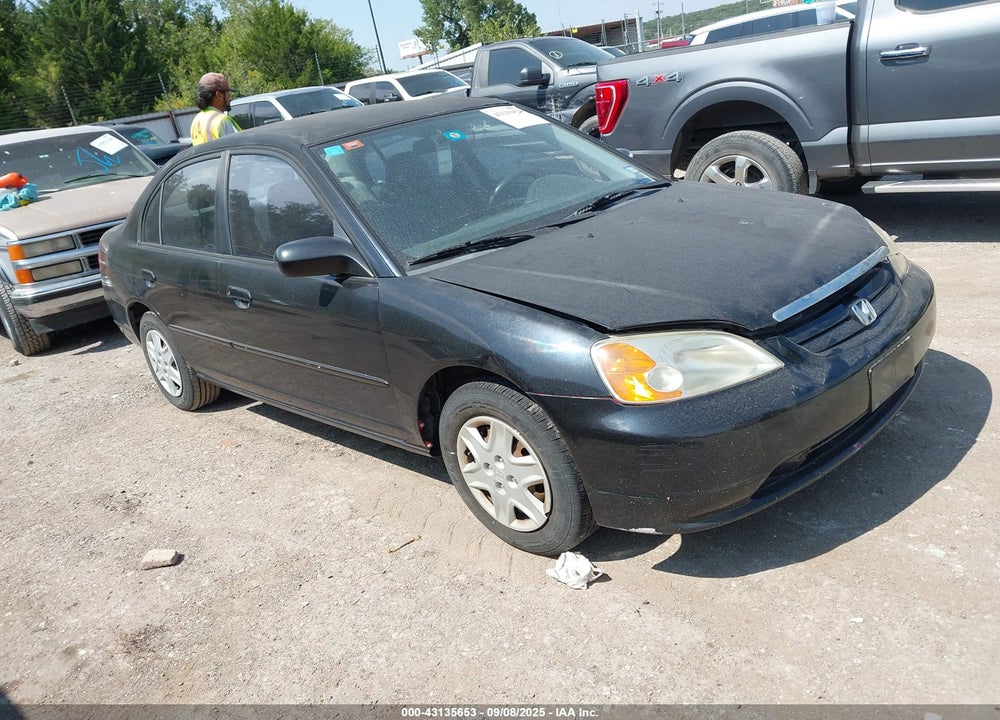 2003 HONDA CIVIC LX VIN: 2HGES165X3H611079