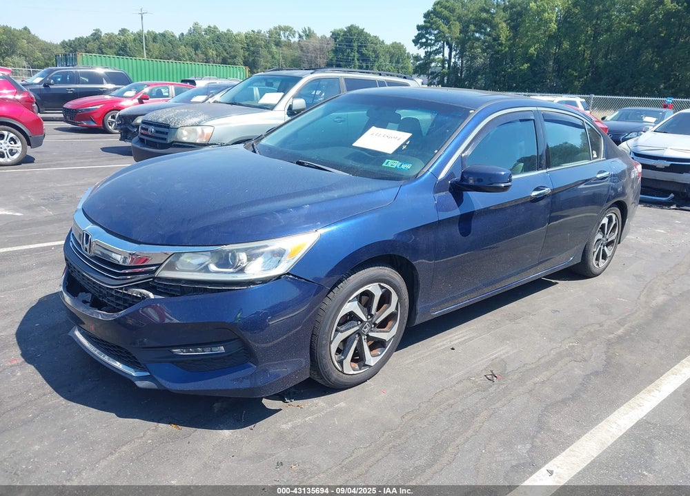2016 HONDA ACCORD EX-L V-6 VIN: 1HGCR3F82GA005336