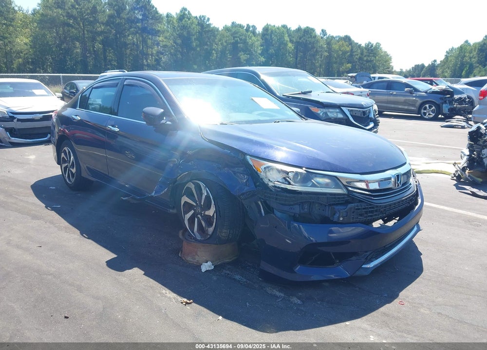 2016 HONDA ACCORD EX-L V-6 VIN: 1HGCR3F82GA005336