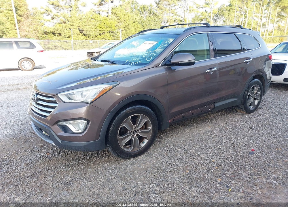2013 HYUNDAI SANTA FE VIN: KM8SN4HF5DU023567