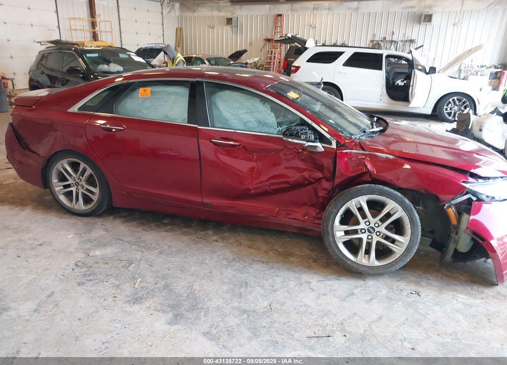2015 LINCOLN MKZ VIN: 3LN6L2LU0FR612330