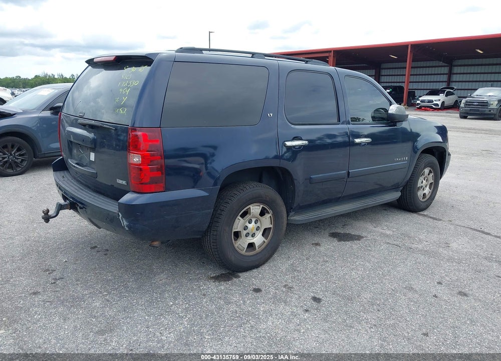 2008 CHEVROLET TAHOE VIN: 1GNFK13098R243052