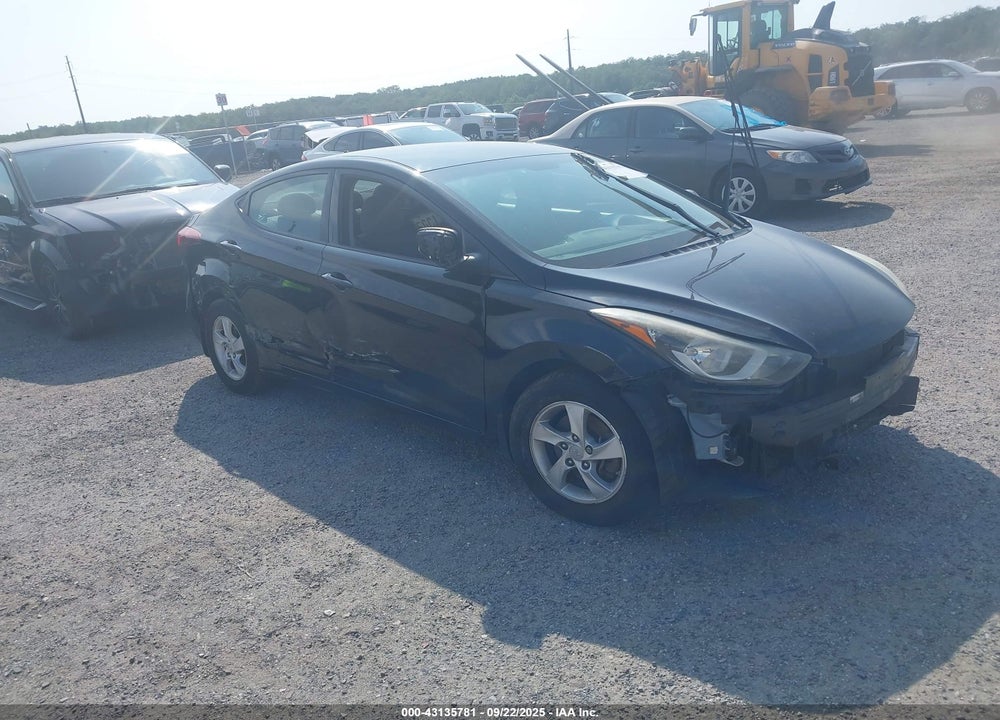 2014 HYUNDAI ELANTRA SE VIN: 5NPDH4AE9EH539058