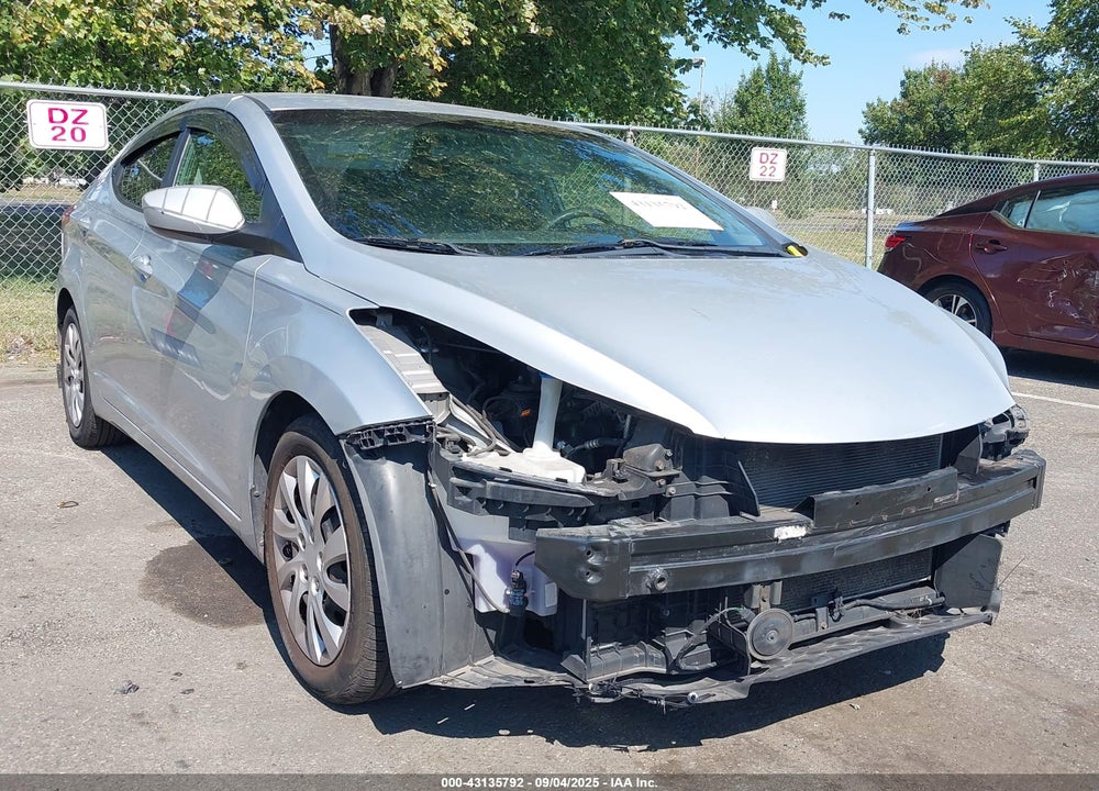 2011 HYUNDAI ELANTRA GLS VIN: 5NPDH4AE7BH031361