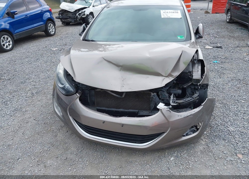 2013 HYUNDAI ELANTRA VIN: 5NPDH4AE1DH335966