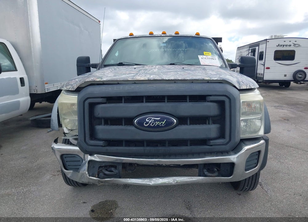 2012 FORD F-550 CHASSIS XL VIN: 1FD0W5GT4CEB55701