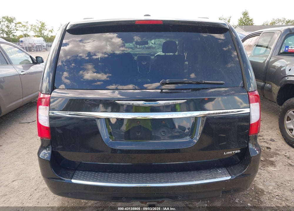 2016 CHRYSLER TOWN & COUNTRY LIMITED PLATINUM VIN: 2C4RC1GG9GR191487