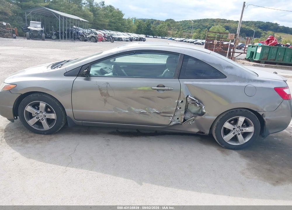 2008 HONDA CIVIC EX VIN: 2HGFG12898H537456