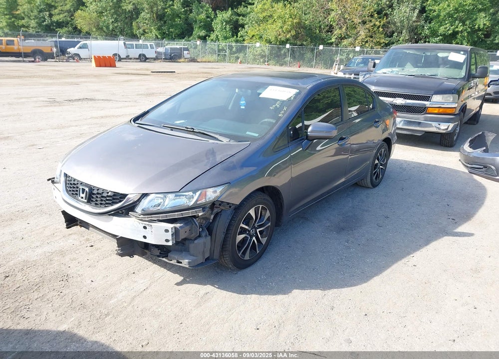 2014 HONDA CIVIC EX VIN: 19XFB2F86EE209173