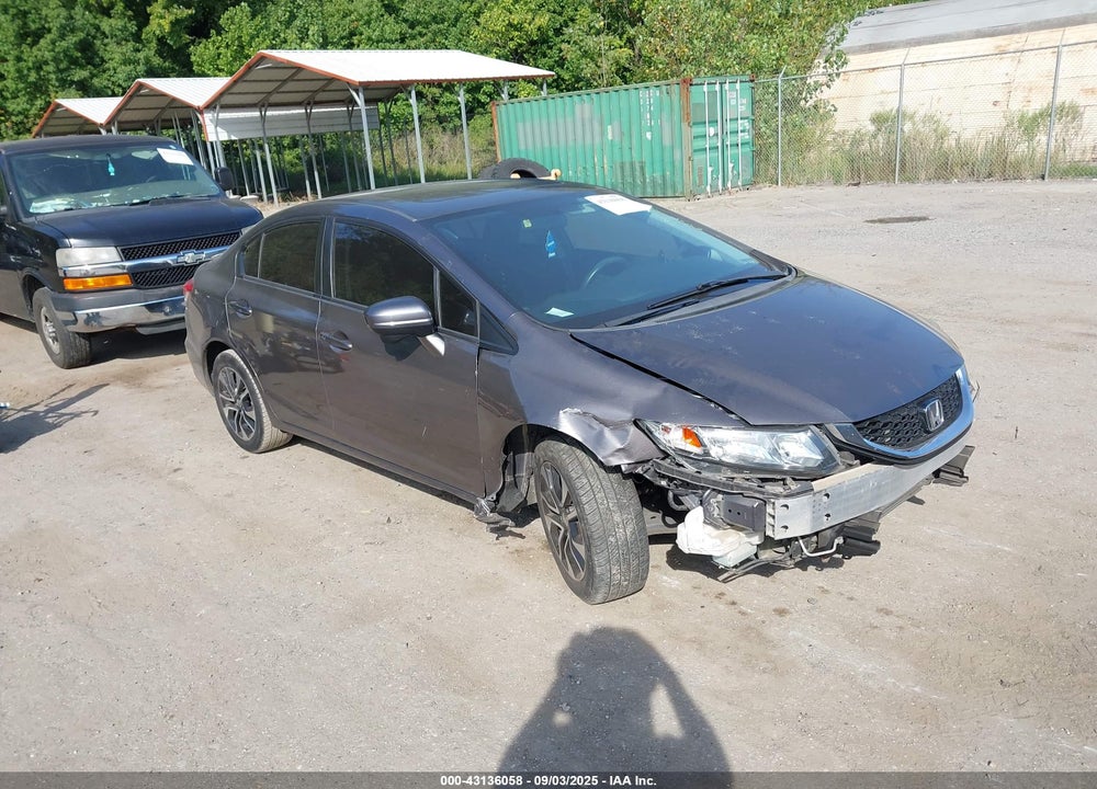 2014 HONDA CIVIC EX VIN: 19XFB2F86EE209173