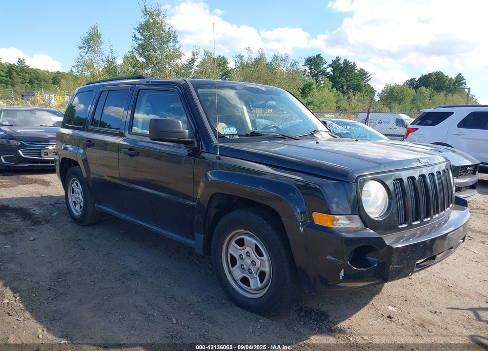 2009 JEEP PATRIOT SPORT VIN: 1J4FF28B89D186896