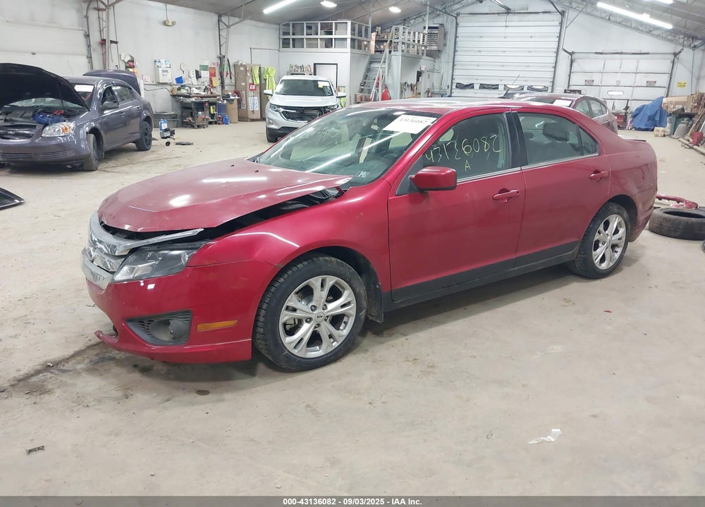 2012 FORD FUSION VIN: 3FAHP0HA1CR155324