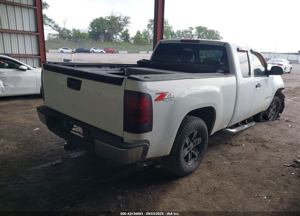 2008 GMC SIERRA 1500 SLE1 VIN: 2GTEK19J281321622