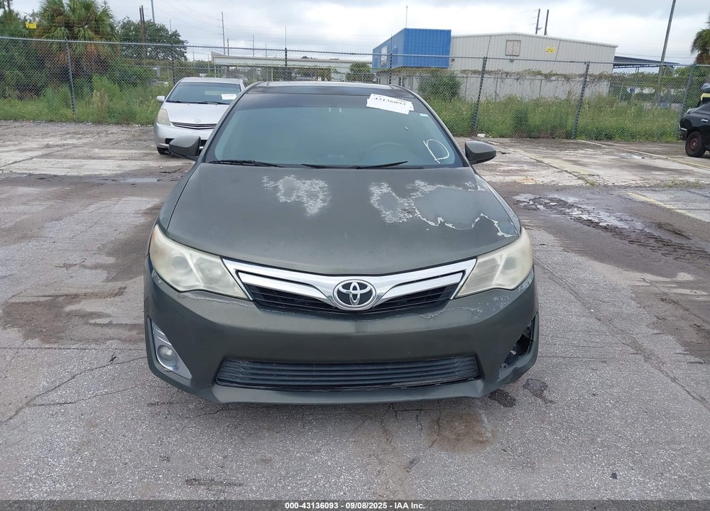 2012 TOYOTA CAMRY VIN: 4T1BF1FK7CU527547