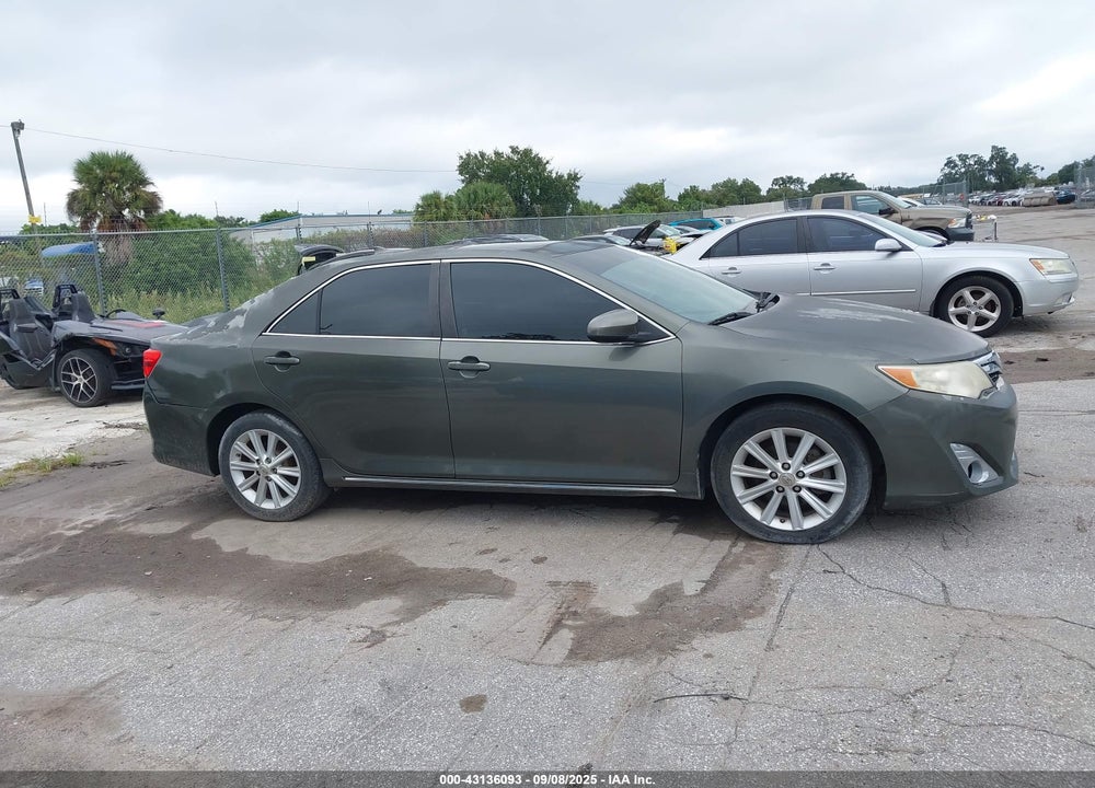 2012 TOYOTA CAMRY VIN: 4T1BF1FK7CU527547