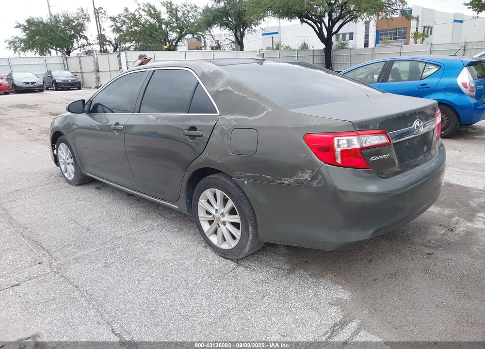 2012 TOYOTA CAMRY VIN: 4T1BF1FK7CU527547