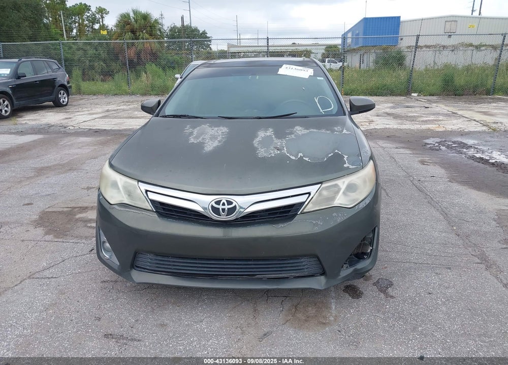 2012 TOYOTA CAMRY VIN: 4T1BF1FK7CU527547