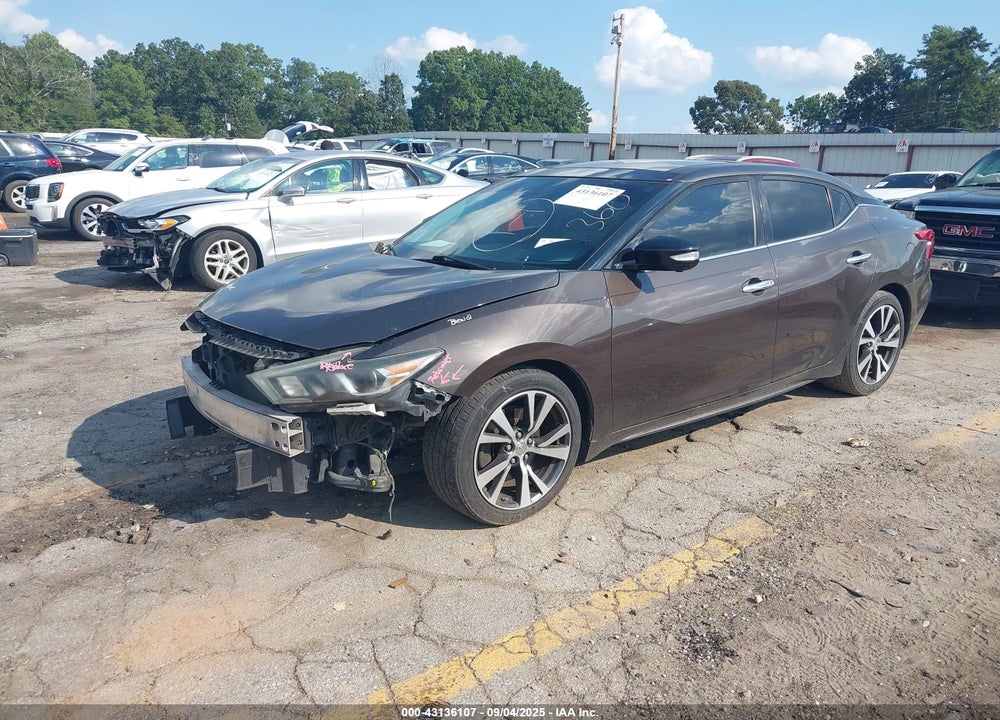 2016 NISSAN MAXIMA 3.5 PLATINUM VIN: 1N4AA6AP9GC393222