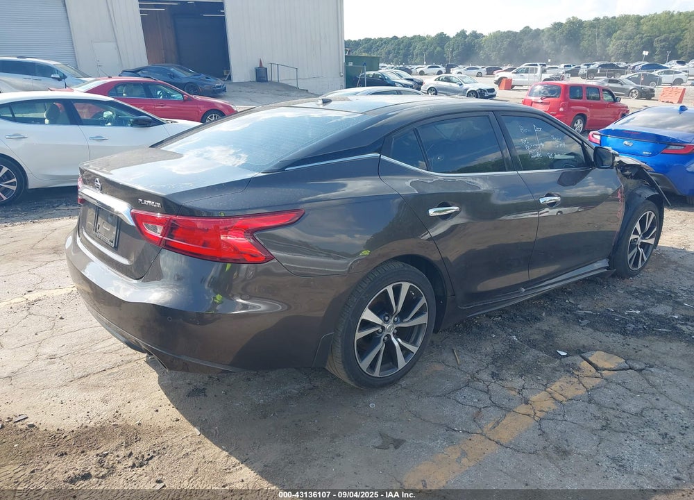 2016 NISSAN MAXIMA 3.5 PLATINUM VIN: 1N4AA6AP9GC393222