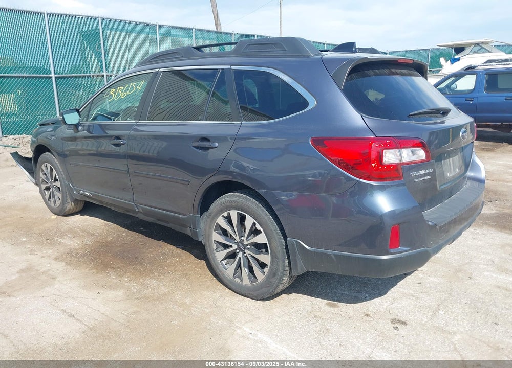 2016 SUBARU OUTBACK VIN: 4S4BSBNC3G3289378